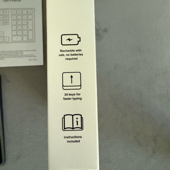 Lekvey 34-Keys Numeric Keypad - Picture 6 of 8